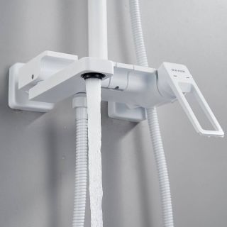 Душевая стойка Shevanik S6826C белый